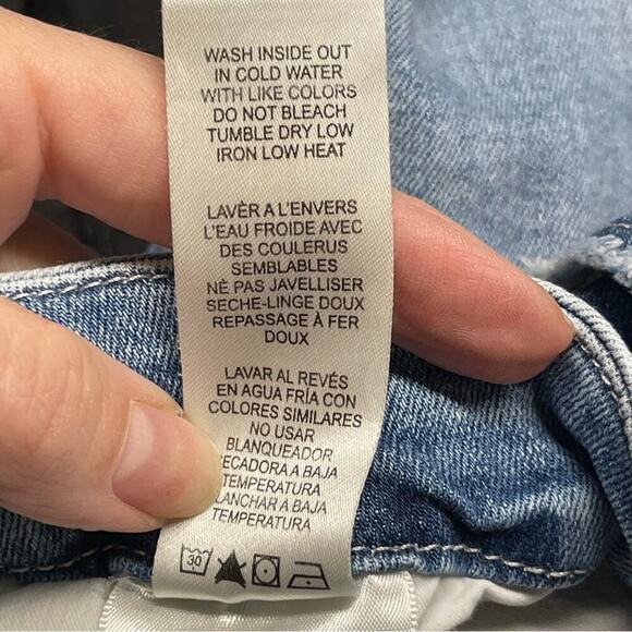 Good American Good Legs High Rise Skinny Stretch Jeans Indigo GL873T Size 20 - Picture 12 of 15